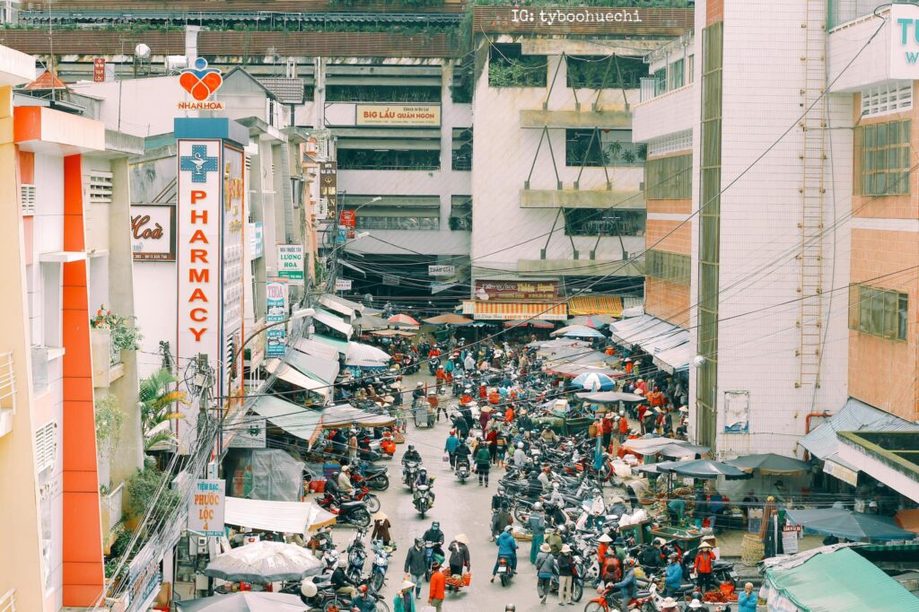 Chợ Đà Lạt| thuexedalat.org