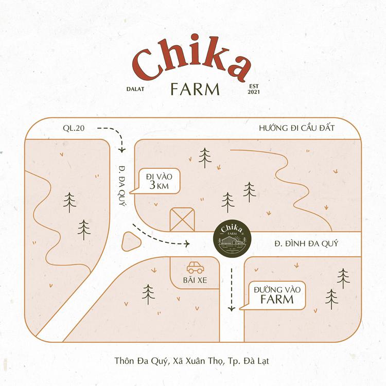 Đường đến Chika Farm
