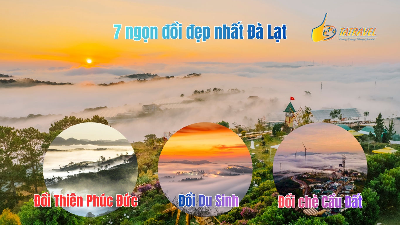 7 ngọn đồi đẹp nhất Đà Lạt 2026 - địa điểm săn mây Đà Lạt 2026